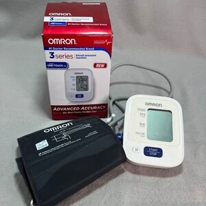 Omron 3 Series Blood Pressure Monitor Model BP710N Easy One-Touch Wie Range Cuff